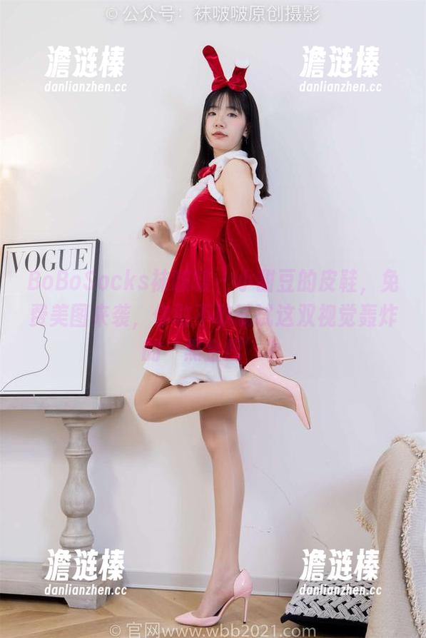 BoBoSocks袜啵啵-小甜豆 BoBoSocks袜啵啵 - 小甜豆的皮鞋,免费美图来袭,你敢不敢试试这双视觉轰炸的‘黑金配’?