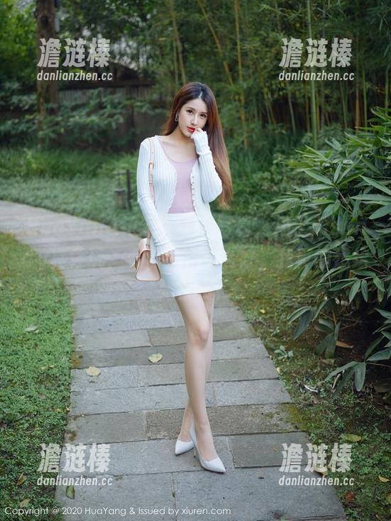 HuaYang花漾 - 短裤写真，周于希sandy真会玩，资源做得这么好，我真的想给她点赞！