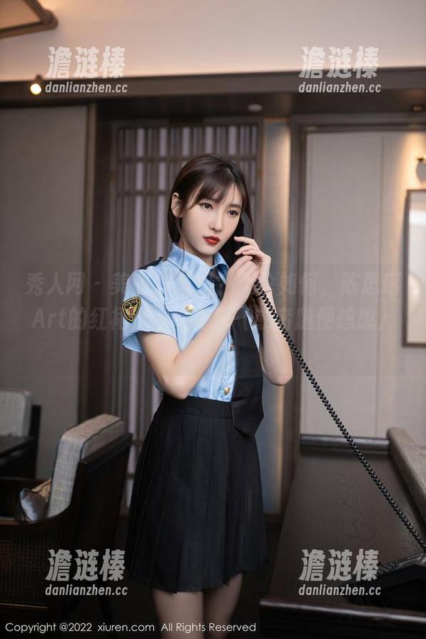 秀人网 - 美图or壁纸？无论如何，陈思琪Art的红裙值得你深思（或者随便想想）！