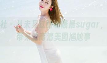 魅妍社 – 从未见过的杨晨晨sugar,灰丝带来的高清美图尴尬事